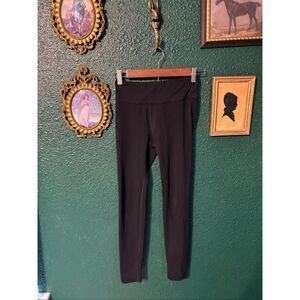 Athleta Girl Black High Rise Chit Chat Tights Sz 12